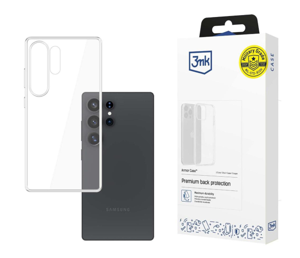 3MK Clear Case do Samsung Galaxy S25 Ultra 5903108611626 - 1311022 - zdjęcie
